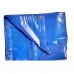 Blue 16 x 27 - Light Weight (15oz)  Truck Tarp, Lumber Tarp - 4' Drop 
