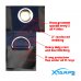 Blue 16 x 27 - Light Weight (15oz)  Truck Tarp, Lumber Tarp - 4' Drop 