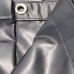 Xtarps -  6 x 10 - Black Color 18oz Heavy Duty WaterProof Vinyl Trailer Tarp with 10 pcs 9" Rubber Bungee