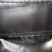 Xtarps -  6 x 10 - Black Color 18oz Heavy Duty WaterProof Vinyl Trailer Tarp with 10 pcs 9" Rubber Bungee