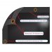 Xtarps -  6 x 10 - Black Color 18oz Heavy Duty WaterProof Vinyl Trailer Tarp with 10 pcs 9" Rubber Bungee